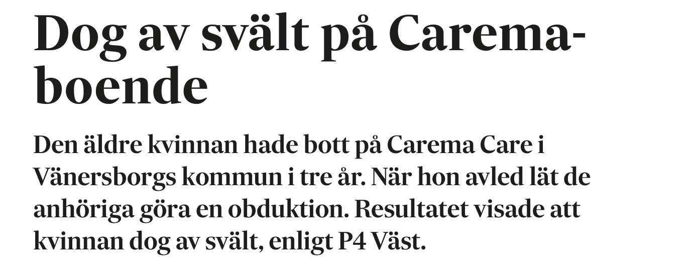 RIKARD STRÖMQVIST FORTSATT SOCIALTJÄNSTCHEF I TIBRO – DENNA GÅNGEN ÄR det barn som blir OFFer